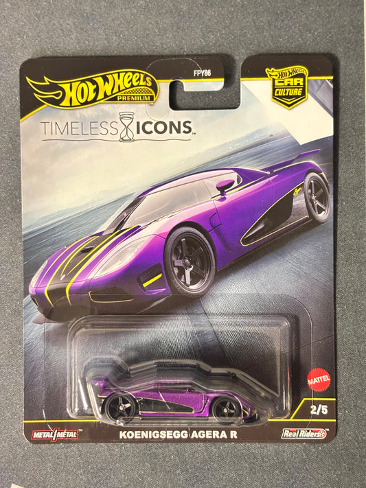 Hot Wheels Premium Timeless Icons Koenigsegg Agera R