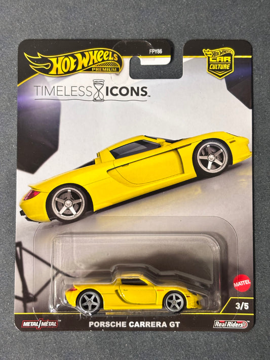 Hot Wheels Premium Timeless Icons Porsche carrera GT