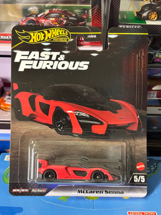 Hot Wheels premium McLaren Senna
