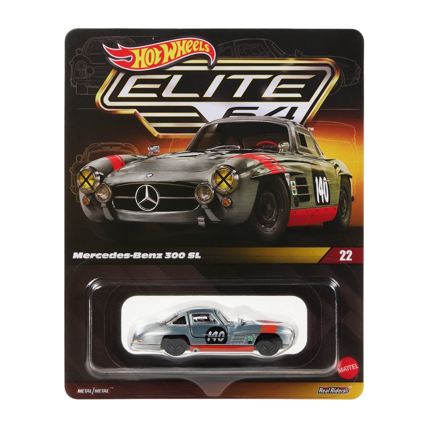 [Pre-Order Advance]: Hot Wheels Elite 64 Mercedes-Benz 300 SL
