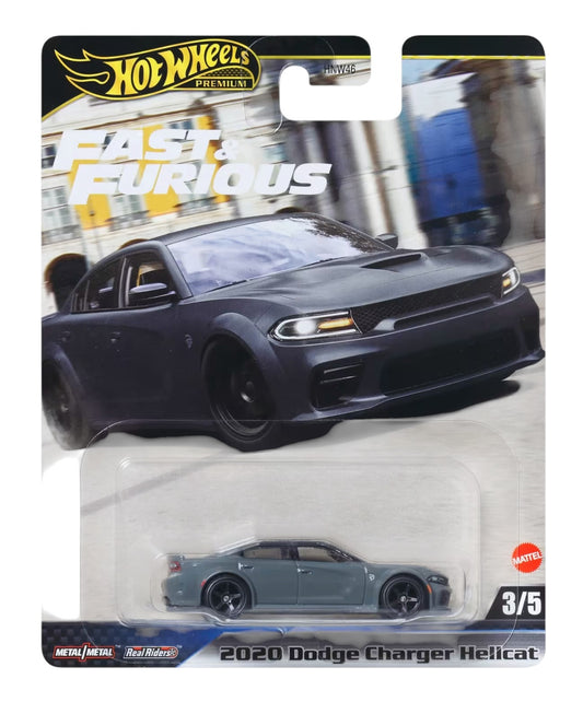 Hot Wheels Premium Fast and Furious 2020 Dodge Charger Hellcat