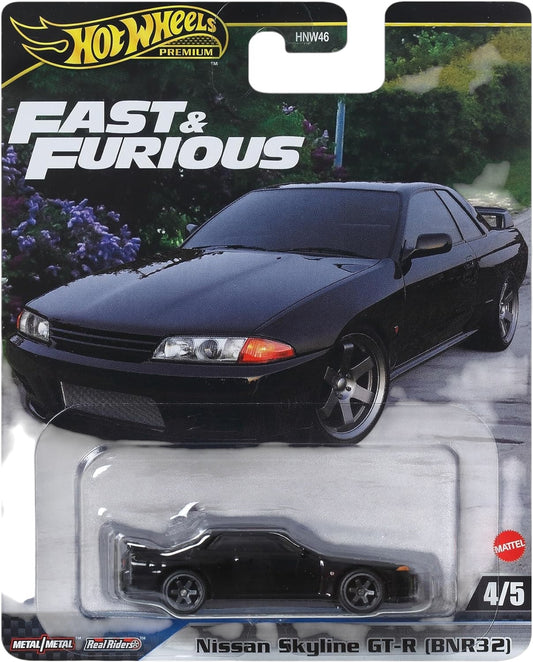 Hot Wheels Premium Fast and Furious Nissan Skyline GT-R (BNR32)
