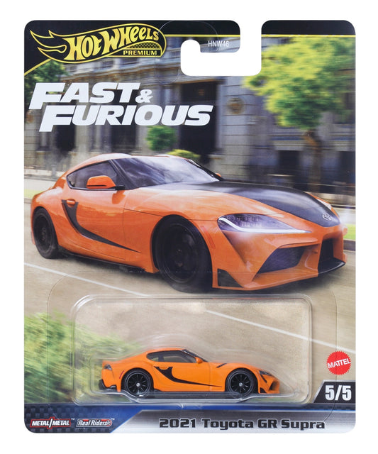 Hot Wheels Premium Fast and Furious 2021 Toyota GR Supra