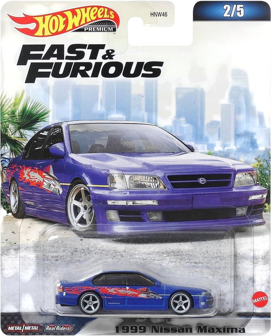 Hot Wheels Premium Fast and Furious 1999 Nissan Maxima