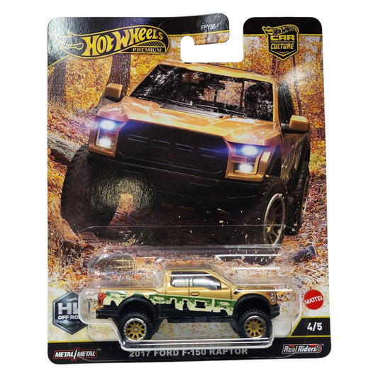 Hot Wheels Premium 2017 Ford F-150 Raptor