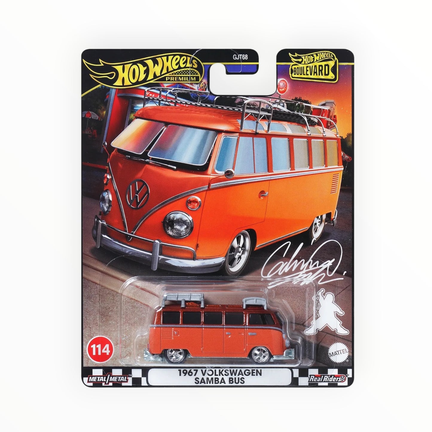 Hot Wheels Premium 1967 Volkswagen Samba Bus
