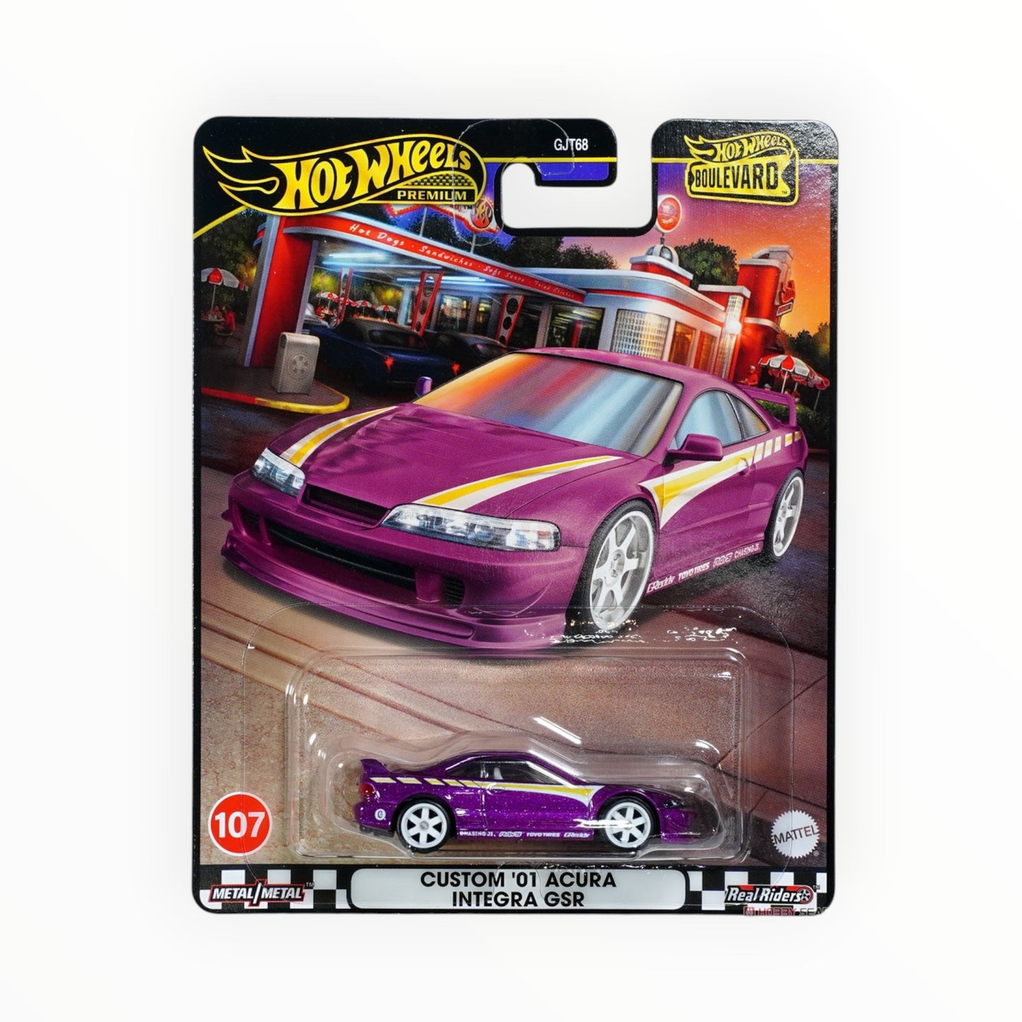 Hot Wheels Premium Custom '01 Acura Integra GSR