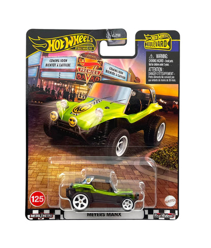 Hot Wheels Premium Mercedes-Benz 300 SEL 6.8 AMG + Hot Wheels Premium Boulevard Meyers Manx
