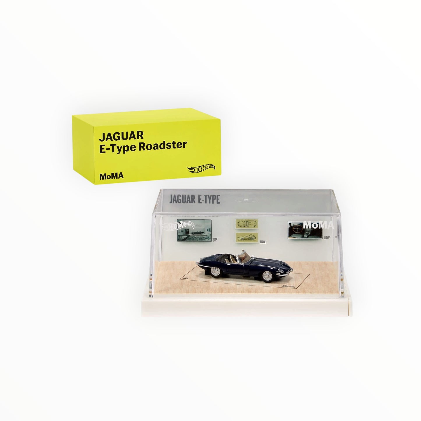 [Pre-Order Advance]: Hot Wheels x MoMA Jaguar E-Type Roadster