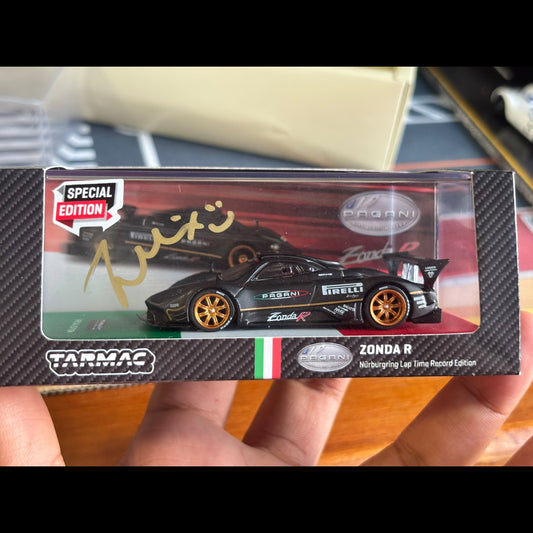 [Signed]: Tarmac Works Pagani Zonda R Nurburgring Lap Time Record Edition [Special Edition]