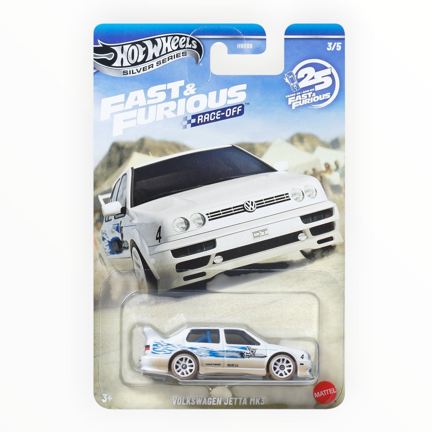 Hot Wheels Silver Series Volkswagen Jetta MK3
