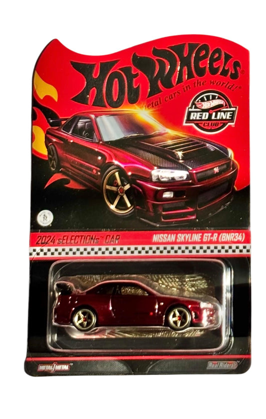 Hot Wheels RLC Exclusive sELECTIONs Nissan Skyline GT-R (BNR34)