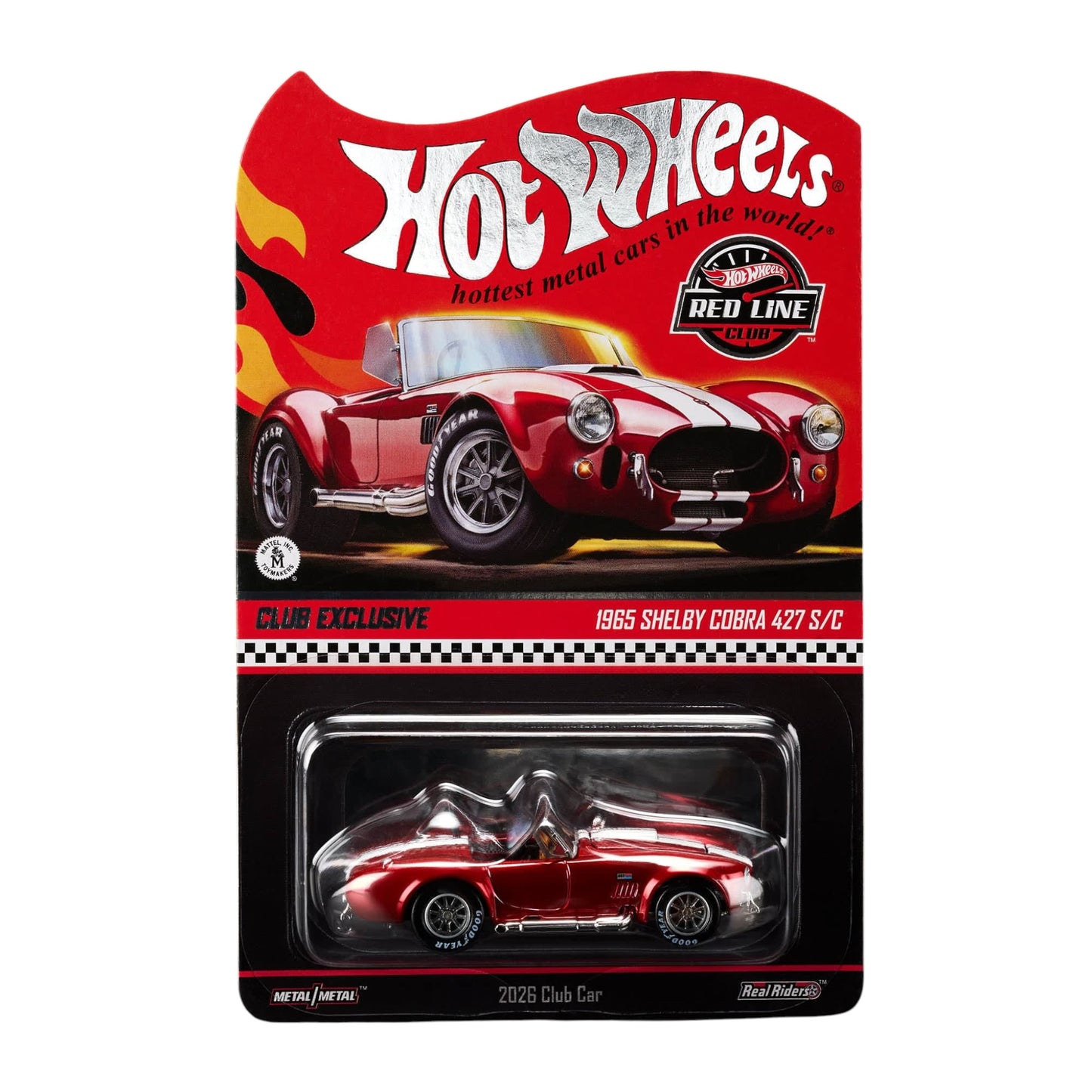 Hot Wheels RLC Exclusive Membership Car 1965 Shelby Cobra 427 S/C