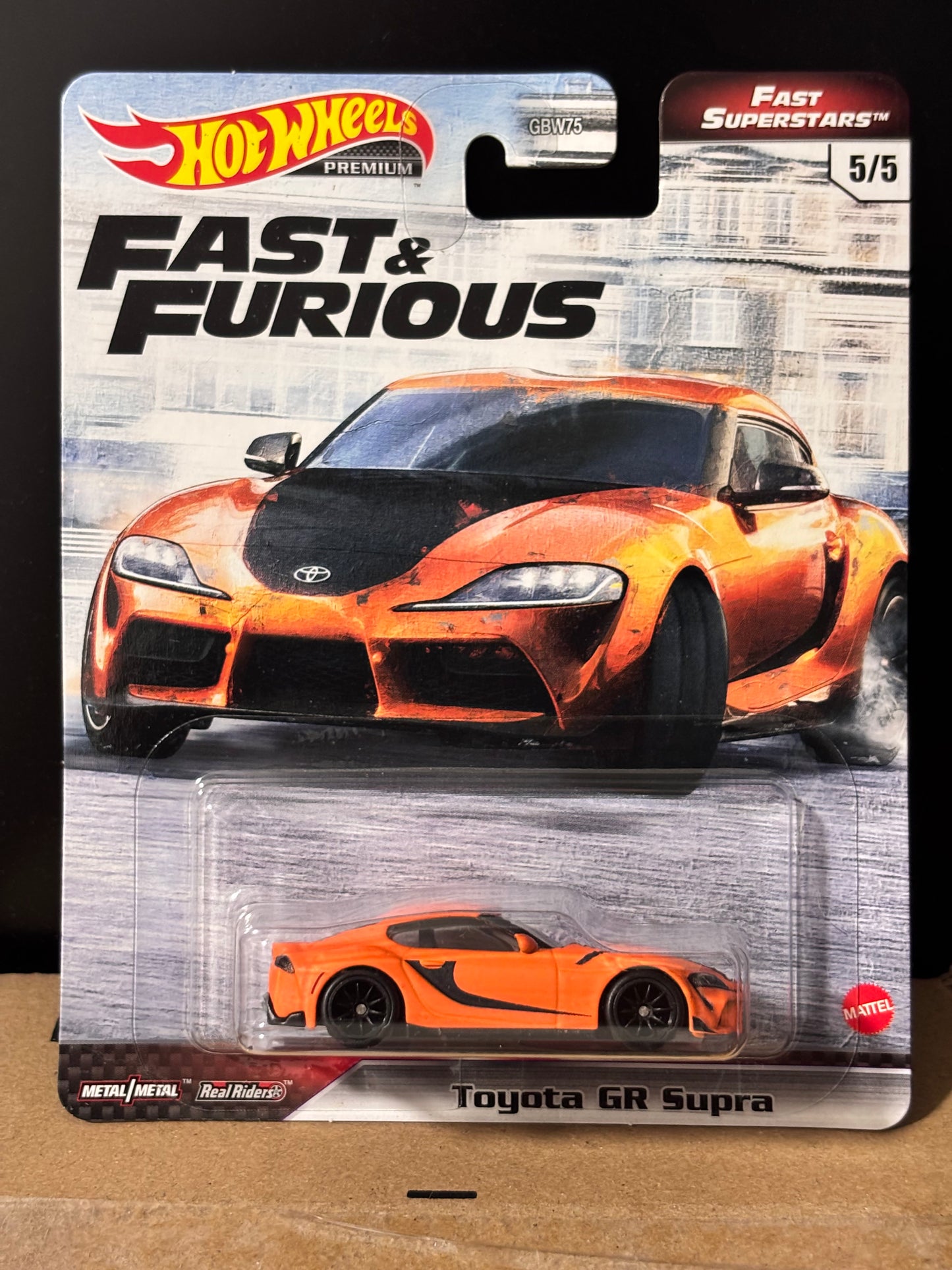 Hot Wheels Premium Fast and Furious fast superstars Toyota GR Supra