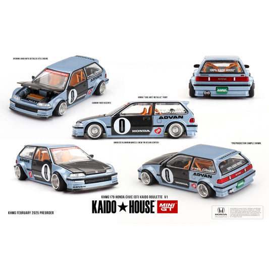 Kaido House KHMG179 Honda Civic (EF) Kaido Roulette V1