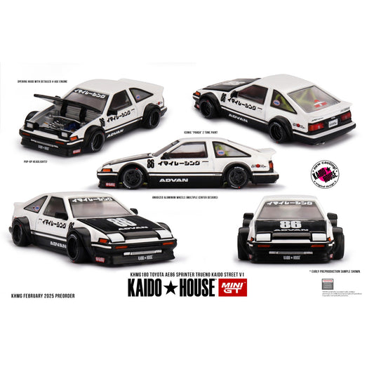 Kaido House KHMG180 Toyota AE86 Sprinter Trueno Kaido Street V1