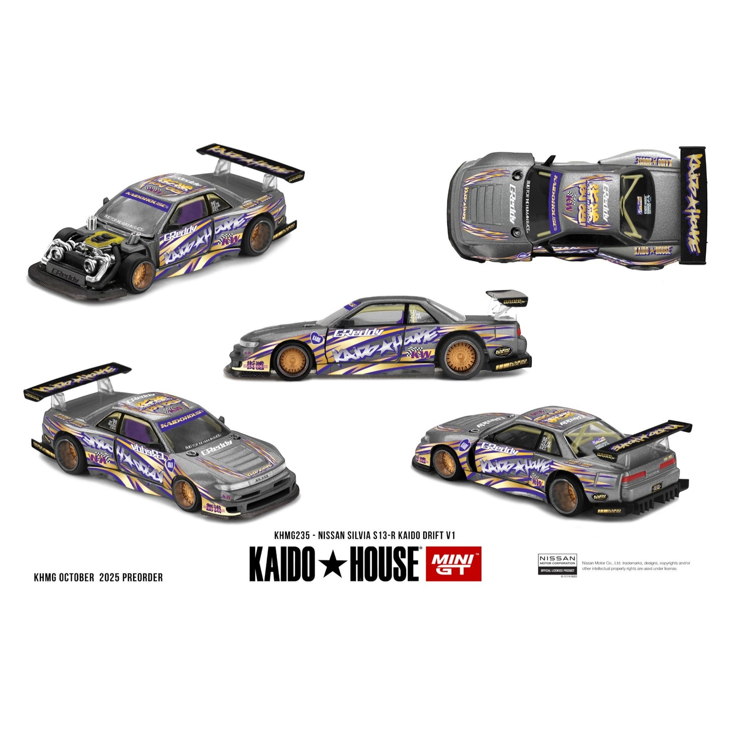 Kaido House KHMG235 Nissan Silvia S13-R KAIDO DRIFT V1