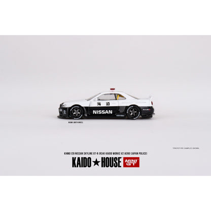 Kaido House KHMG120 Nissan Skyline GT-R R34 Kaido Works (V2 Aero) Police