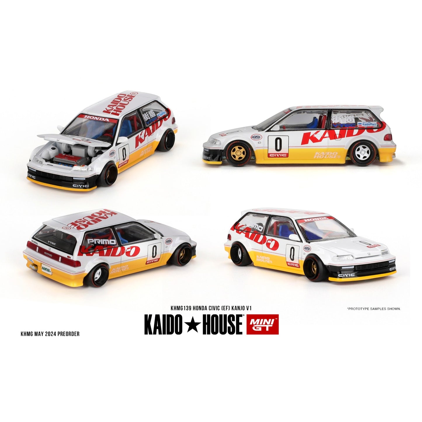 Kaido House KHMG139 Honda Civic (EF) Kanjo V1