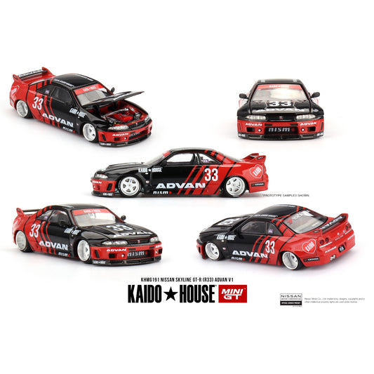 Kaido House KHMG191 Nissan Skyline GT-R (R33) Kaido Works ADVAN