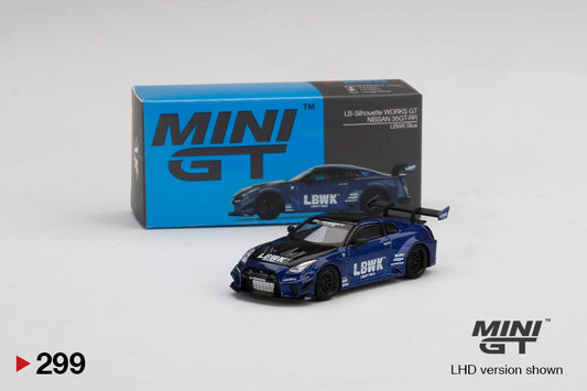 [Box] Mini GT LB-Silhouette WORKS GT NISSAN 35GT-RR Ver.2 LBWK Blue #299