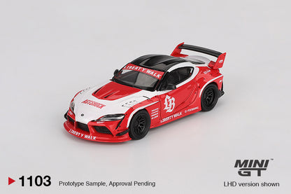 [Box] Mini GT LB?WORKS Toyota GR Supra Red #1103