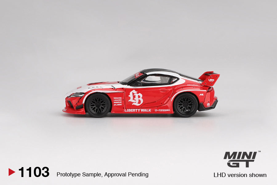 [Box] Mini GT LB?WORKS Toyota GR Supra Red #1103