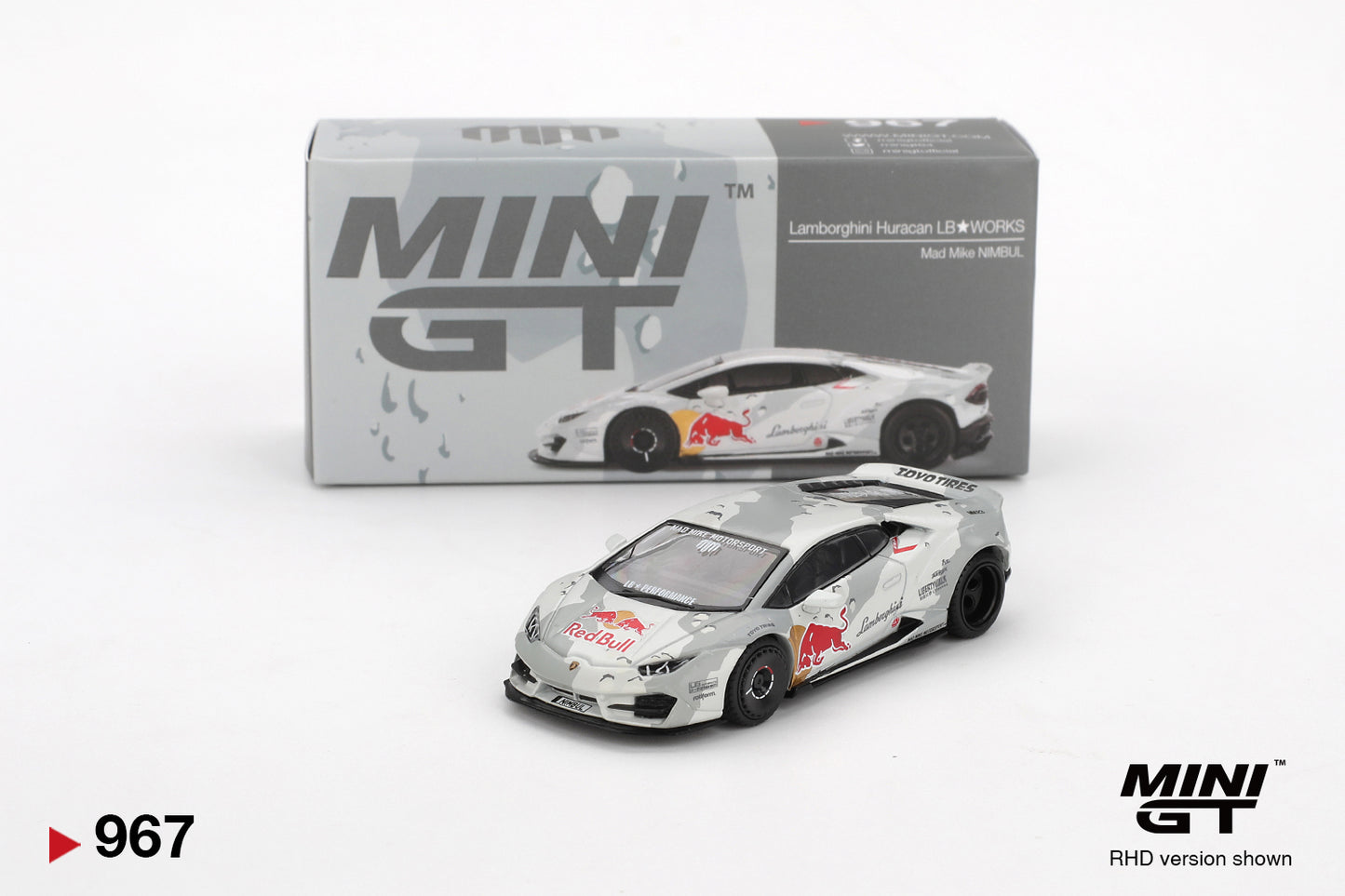 [Box] Mini GT Lamborghini Huracan LB*WORKS ver. 2 Mad Mike NIMBUL #967