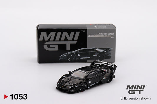 [Box] Mini GT LB-Silhouette works Lamborghini Murcielago GT Evo Black #1053