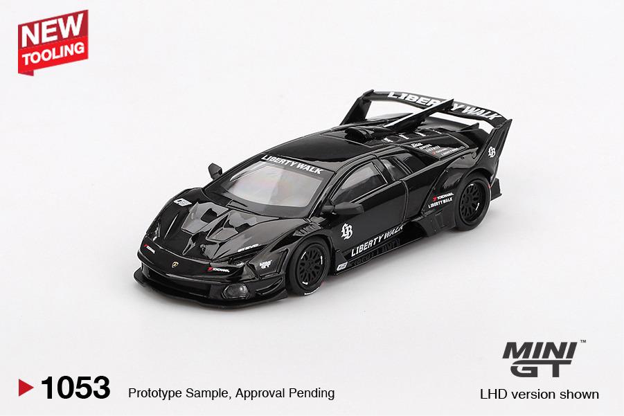 [Box] Mini GT LB-Silhouette works Lamborghini Murcielago GT Evo Black #1053