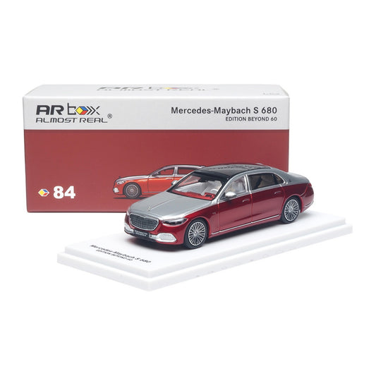 Almost Real AR Box Mercedes-Maybach S 680 Edition Beyond 60 1:64 | SG60 Singapore Exclusive