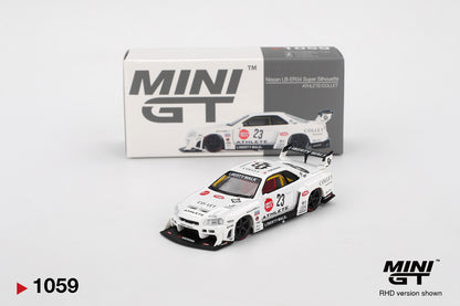 [Box] Mini GT Nissan LB-ER34 Super Silhouette ATHLETE/COLLET #1059