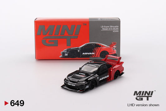 [Box] Mini GT Nissan LB-Super Silhouette S15 SILVIA ADVAN #649