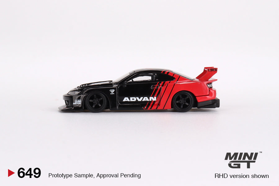 [Box] Mini GT Nissan LB-Super Silhouette S15 SILVIA ADVAN #649