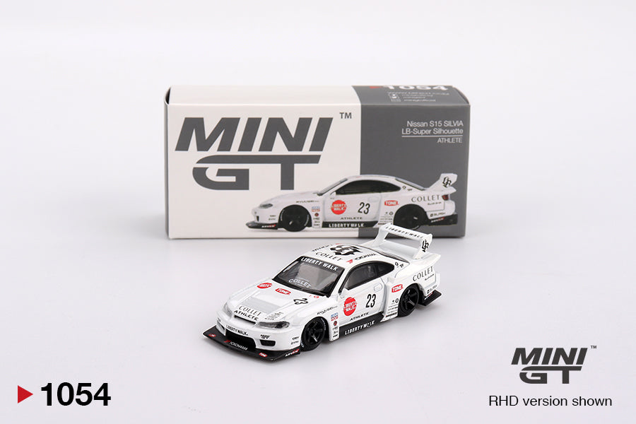 [Box] Mini GT Nissal S15 Silvia LB-Super Silhouette ATHELETE #1054