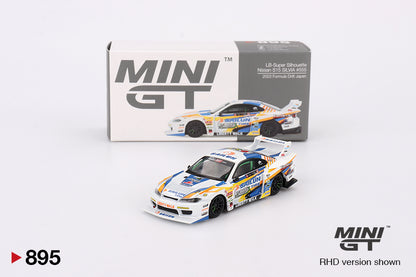 [Box] Mini GT LB-Super Silhouette Nissal S15 Silvia #555 2023 Formula Drift Japan #895