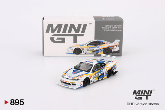 [Box] Mini GT LB-Super Silhouette Nissal S15 Silvia #555 2023 Formula Drift Japan #895