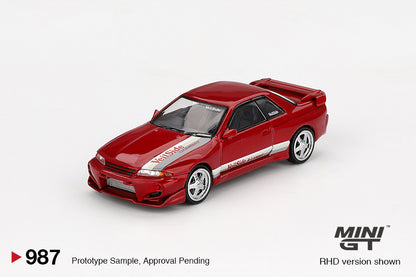 [Box] Mini GT Nissan Skyline GT-R(R32) Veilside Combat CI Gem Red #987