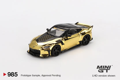 [Box] Mini GT Nissan Z Veilside FFZ400 Gold Chrome #985