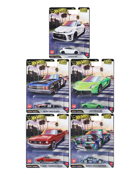 [Pre-Order Advance]: Hot Wheels premium Boulevard Dash G set of 5