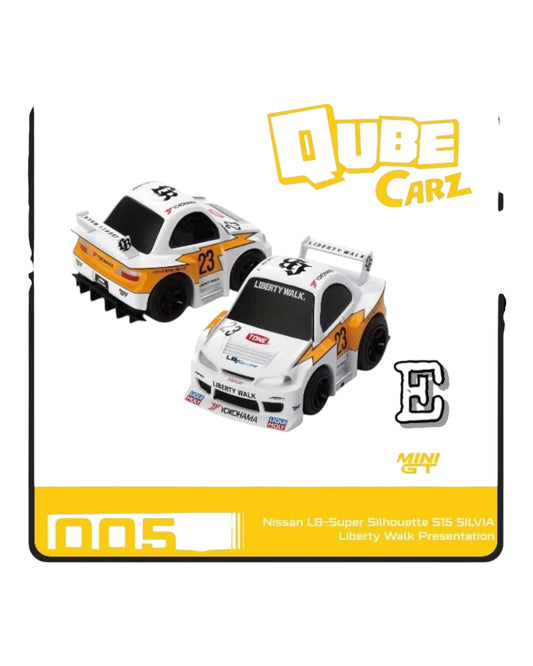[Pre-Order]: Mini GT QZO0501-BL - Nissan LB-Super Silhouette S15 SILVIA Liberty Walk Presentation