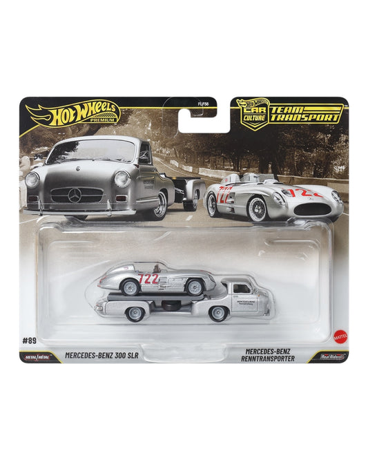 Hot Wheels Team Transport Classic Mercedes-Benz Race Team