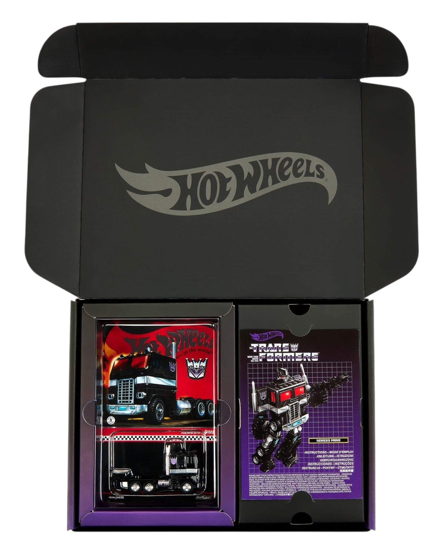 Hot Wheels Transformers Nemesis Prime