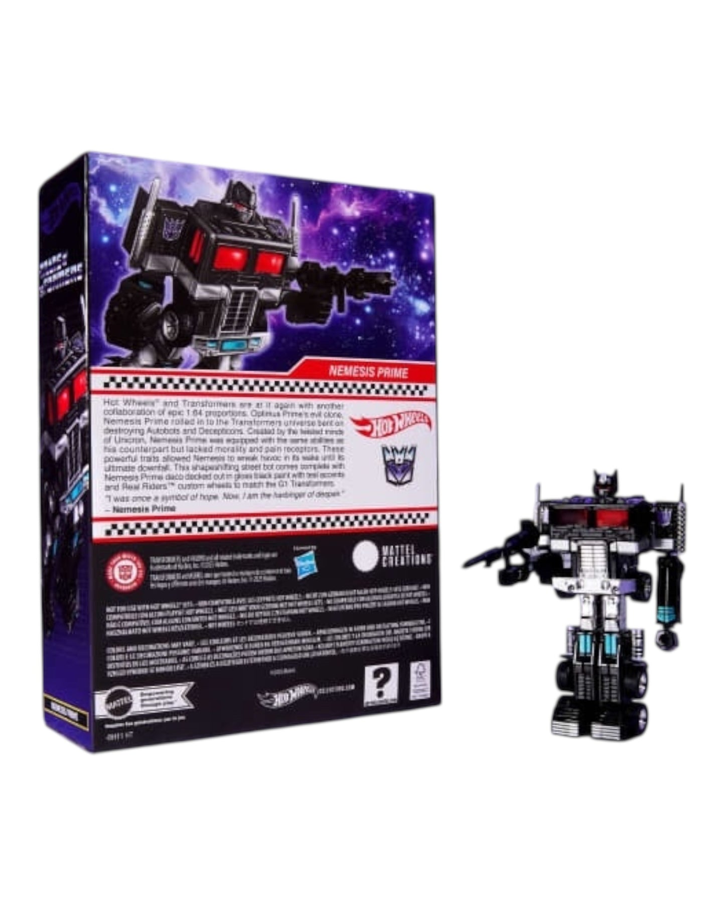 Hot Wheels Transformers Nemesis Prime
