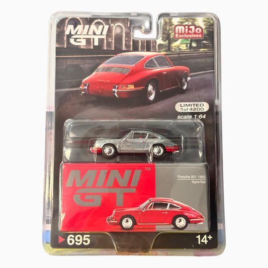 [Blister] [Chase] Mini GT Porsche 901 1963 | Signal Red  #695