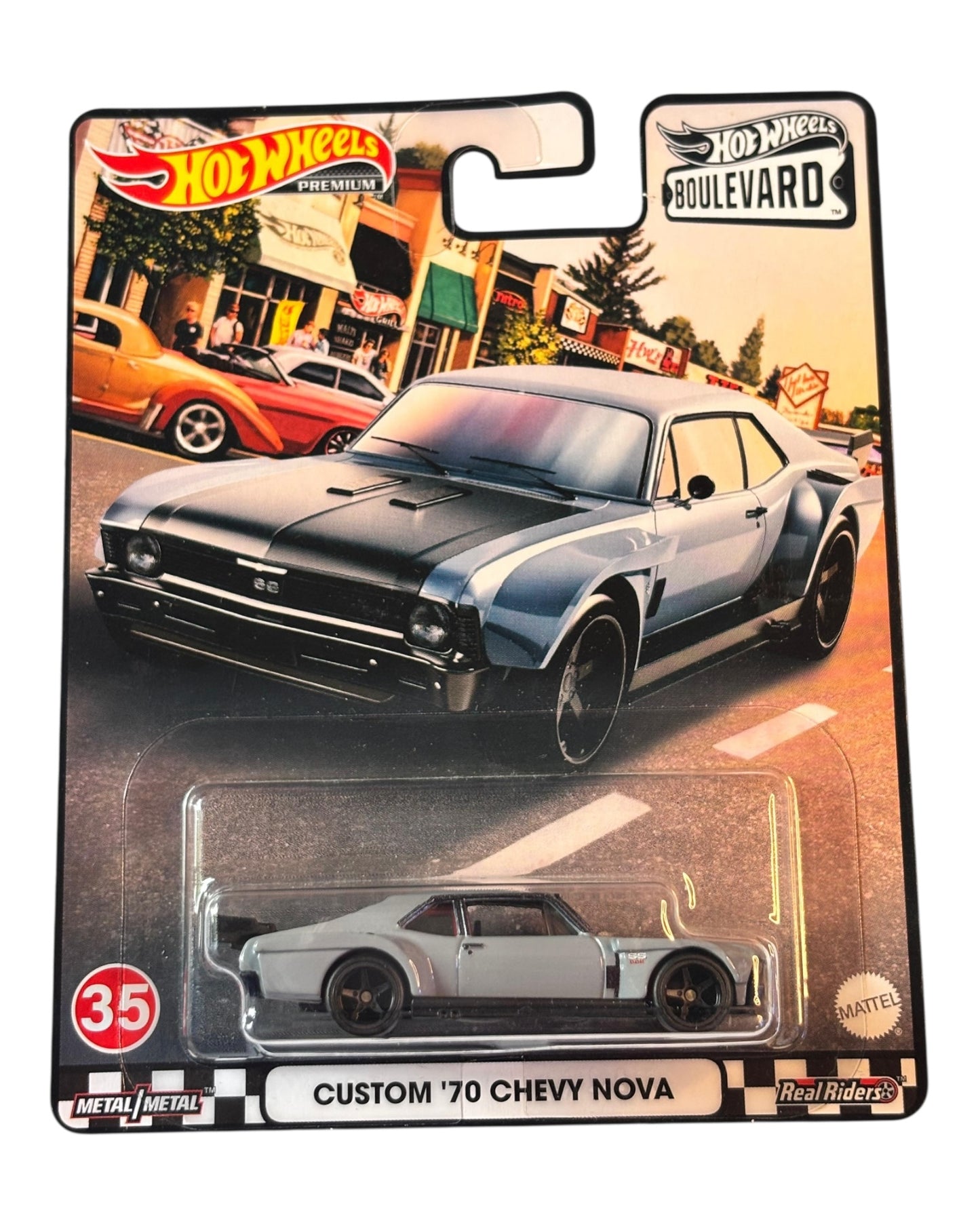Hot Wheels Premium custom '70 Chevy Nova