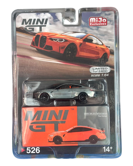 [Chase] 526: Mini GT BMW M4 M-Performance Fine Orange