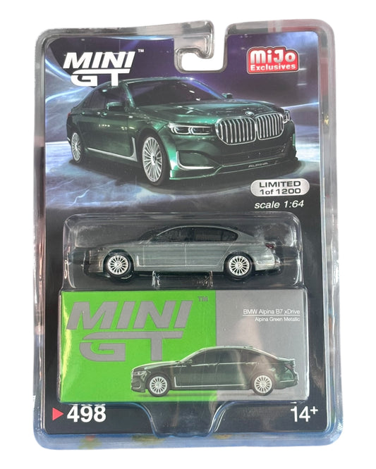 [Chase] 498: Mini GT BMW Alpina B7 xDrive Alpha green metallic