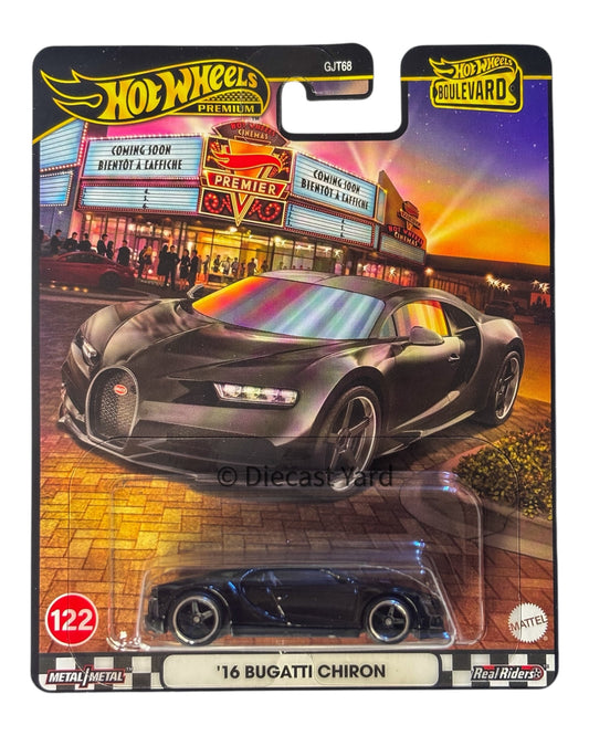 Hot Wheels Premium Boulevard '16 Bugatti Chiron