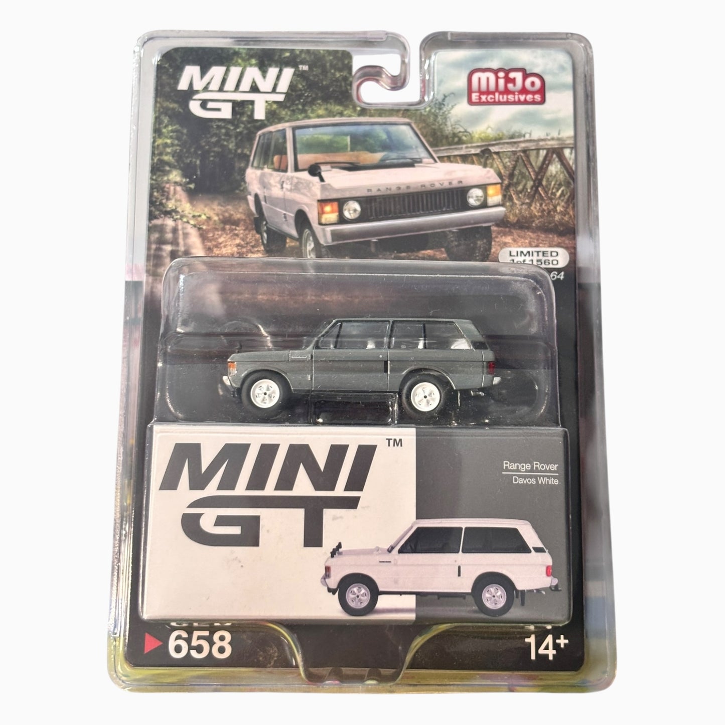 [Blister] [Chase] Mini GT Range Rover | Davos white #658